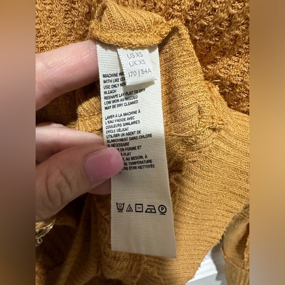 We the Free Free people Oversized Blouse NWOT SIZE XS - Picture 4 of 6